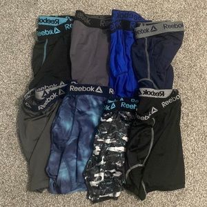 Men’s compression shorts Reebok size M set of 8
